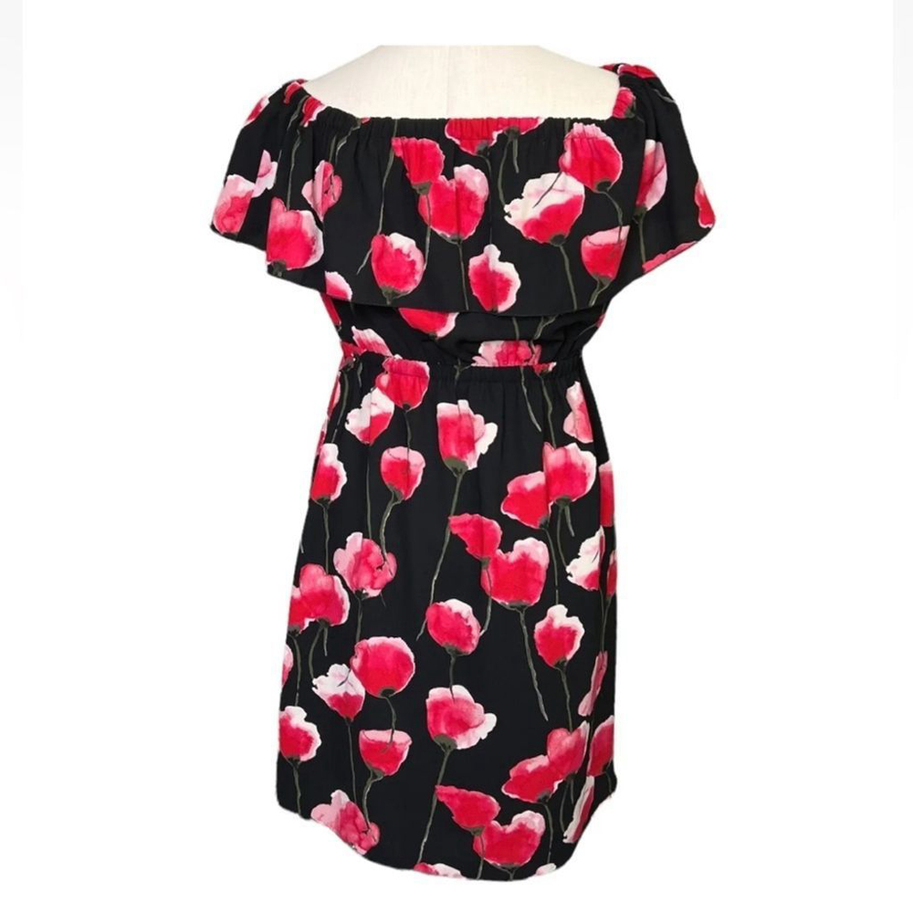 Aritzia Wilfred Hosta Floral Off Shoulder Dress Small